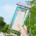 Waterproof Floating Phone Pouch – PVC Touch Screen Airbag Bag Waterproof Phone Pouch Axl Purple