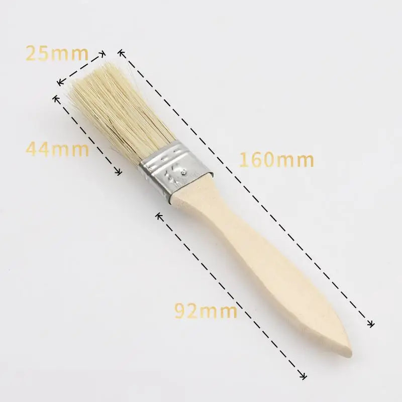 10-Piece Small Paint Brush Set – Wooden Handle Art & Craft Paint Brush Set Axl 10Pcs