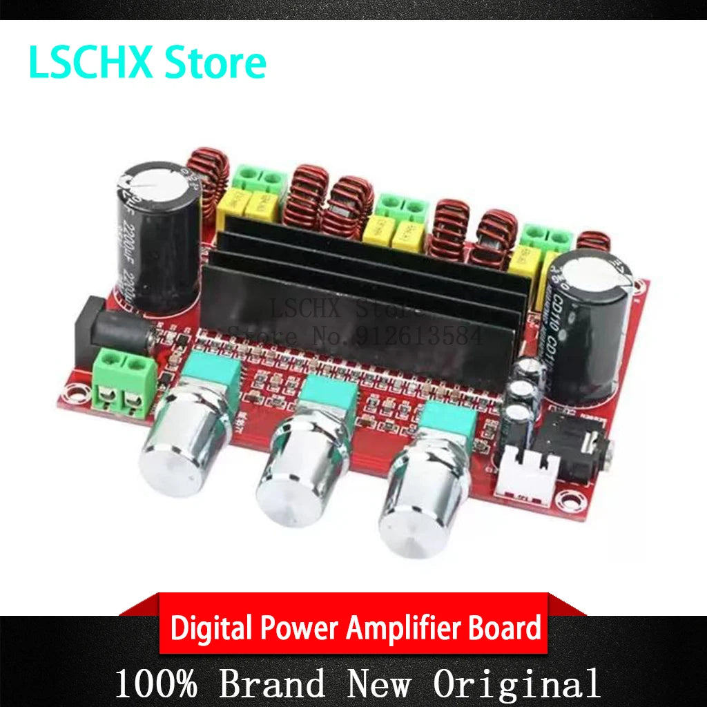 TPA3116D2 2.1 Channel Amplifier Board 2×80W+100W Subwoofer Digital Amplifier Board Axl Default Title