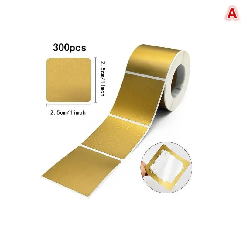 Scratch Off Stickers – DIY Reward Labels 300/500/1000 Pcs Scratch Off Labels Axl Gold A