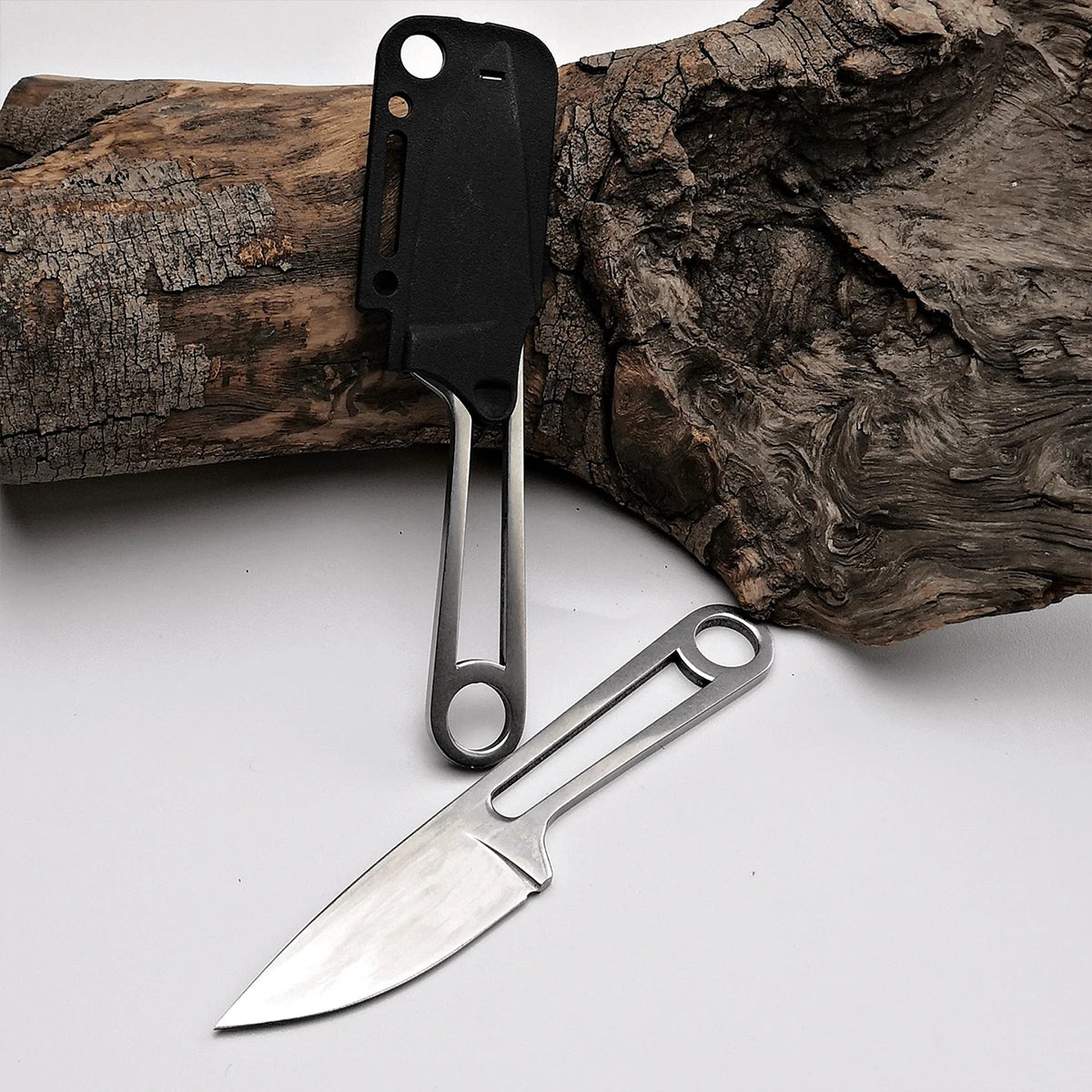 SHENJIU Fixed Blade Knife – Camping, Hunting & EDC Steel Tool Fixed Blade Knife Axl