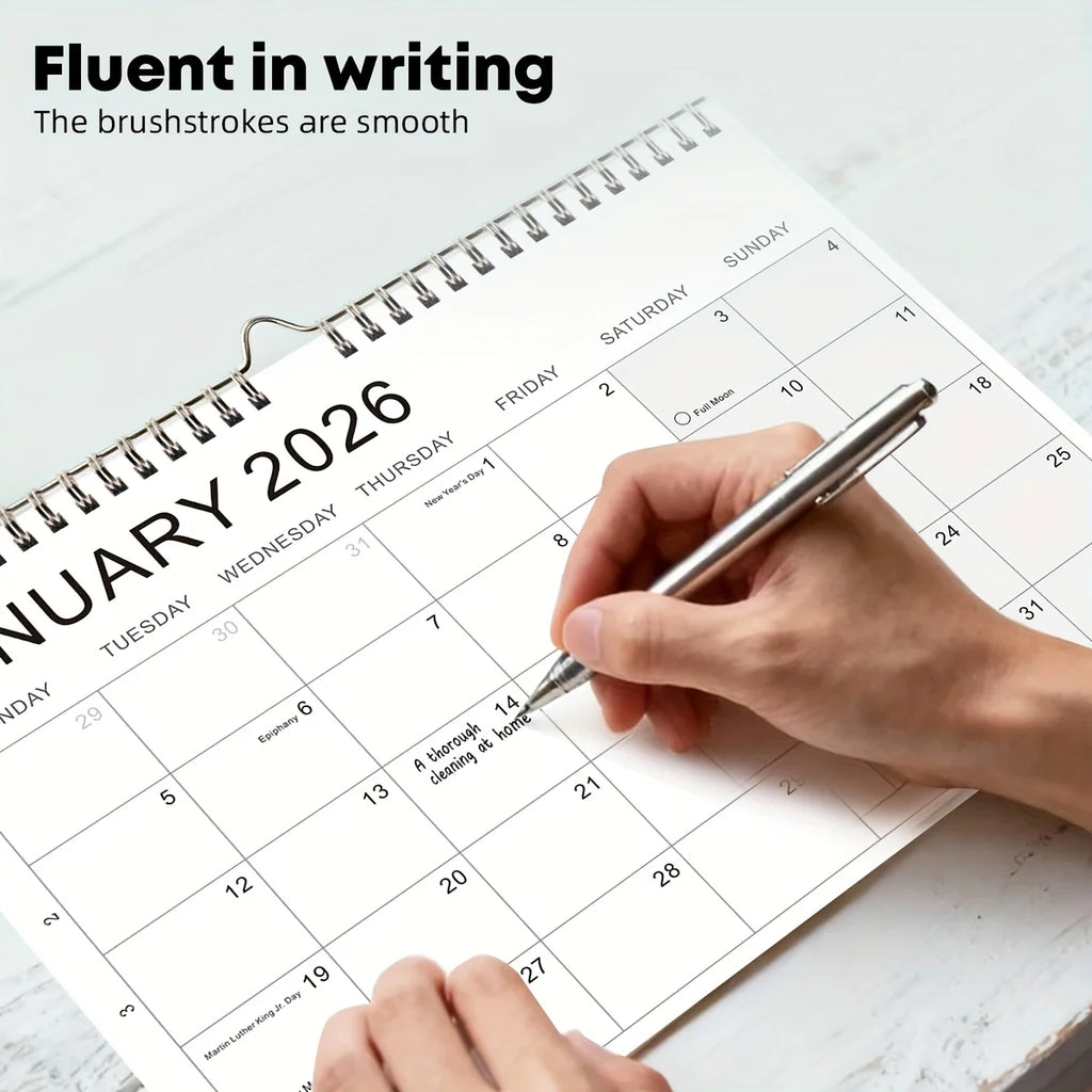 2026 Desktop Monthly Calendar | Daily Planner Jan 2026–Jun 2027 Desktop Calendar Axl