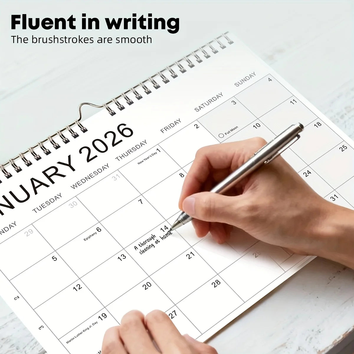 2026 Desktop Monthly Calendar | Daily Planner Jan 2026–Jun 2027 Desktop Calendar Axl