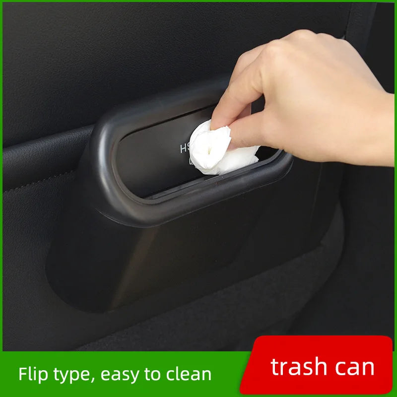 Car Trash Can – Hanging Seat Back Storage Box & Trash Bag Car Trash Can Axl