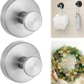 Stainless Steel Suction Cup Hooks – Shower, Bathroom & Mirror Suction Cup Hooks Axl 2pcs-Silvery