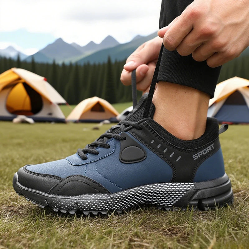 Men's Waterproof Anti-Slip Outdoor Sneakers | ZULIWAGN Sport Shoes Waterproof Sport Sneakers Axl