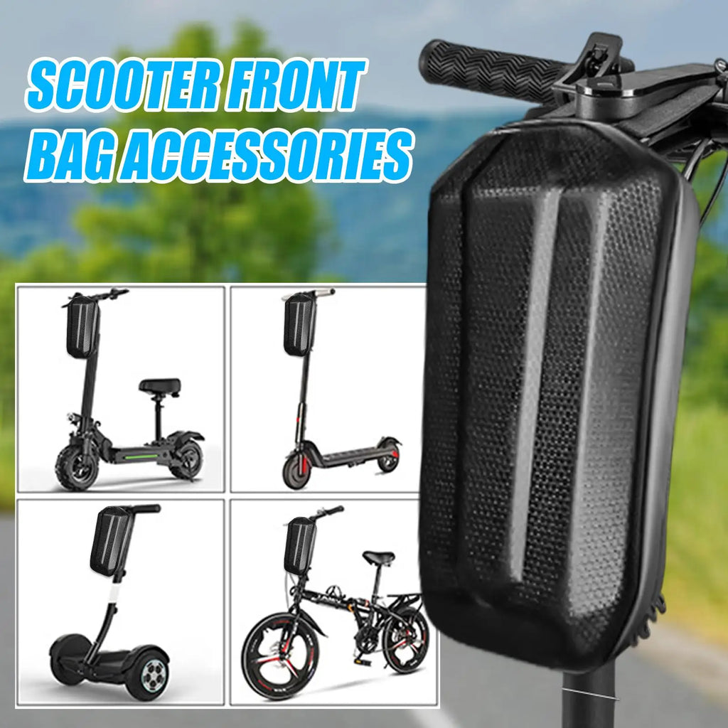3L Waterproof Hard Shell Front Bag – Scooter & Bike Storage Bike Front Bag Axl