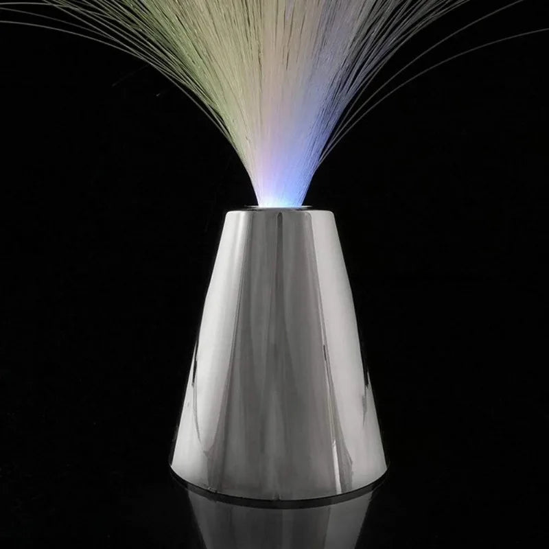 Color Changing LED Fibre Optic Night Light Lamp – Home Decor Fibre Optic Lamp Axl