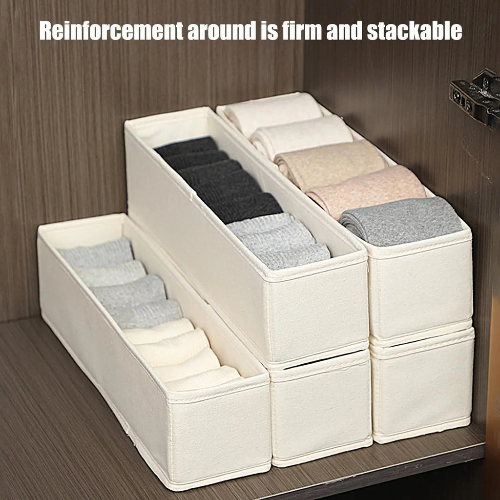 Foldable Fabric Storage Bin – Sock & Underwear Organizer Fabric Storage Bin Axl Default Title