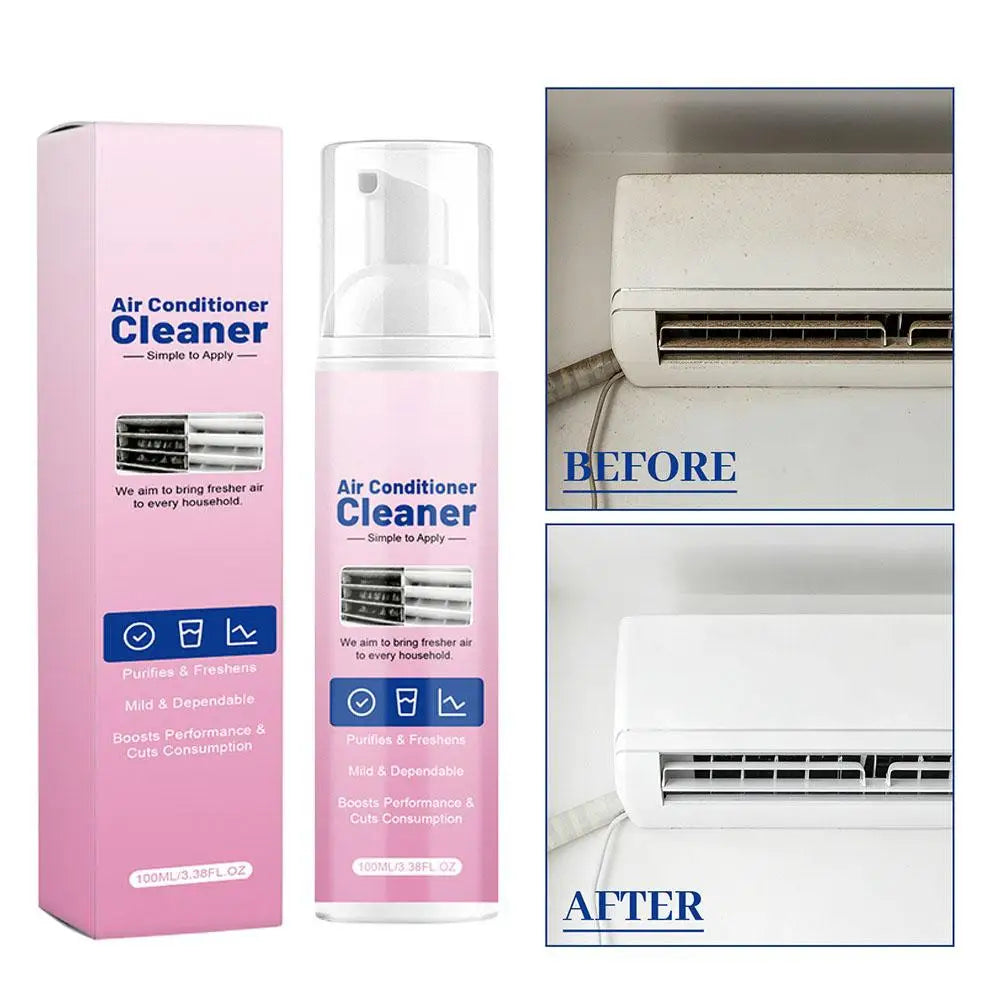 Foaming No-Rinse AC Coil & Fin Cleaner Spray 100ml AC Coil Cleaner Axl