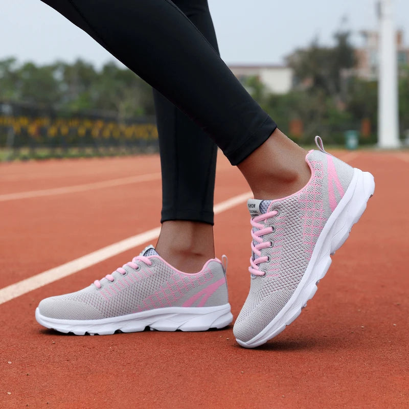 Women's Mesh Running Sneakers – Lightweight & Breathable Women's Running Shoes Axl