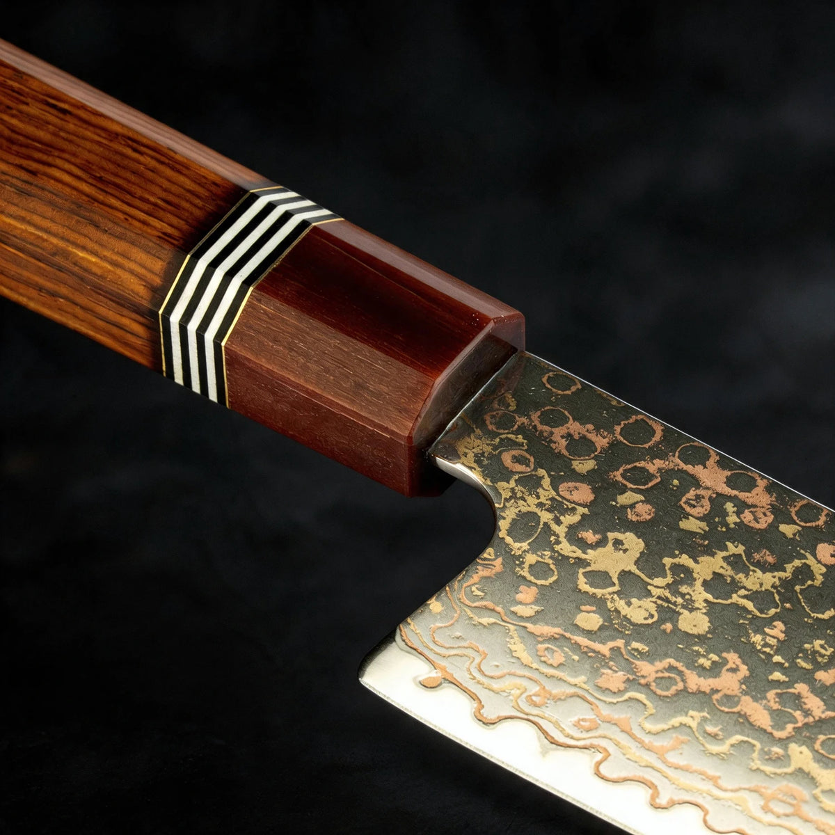 XITUO 7" Damascus Steel Santoku Knife – 33-Layer Hand Forged Damascus Chef Knife Axl
