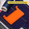 Sewing Guide Spacing Template for Consistent Stitches Sewing Guide Template Axl Orange