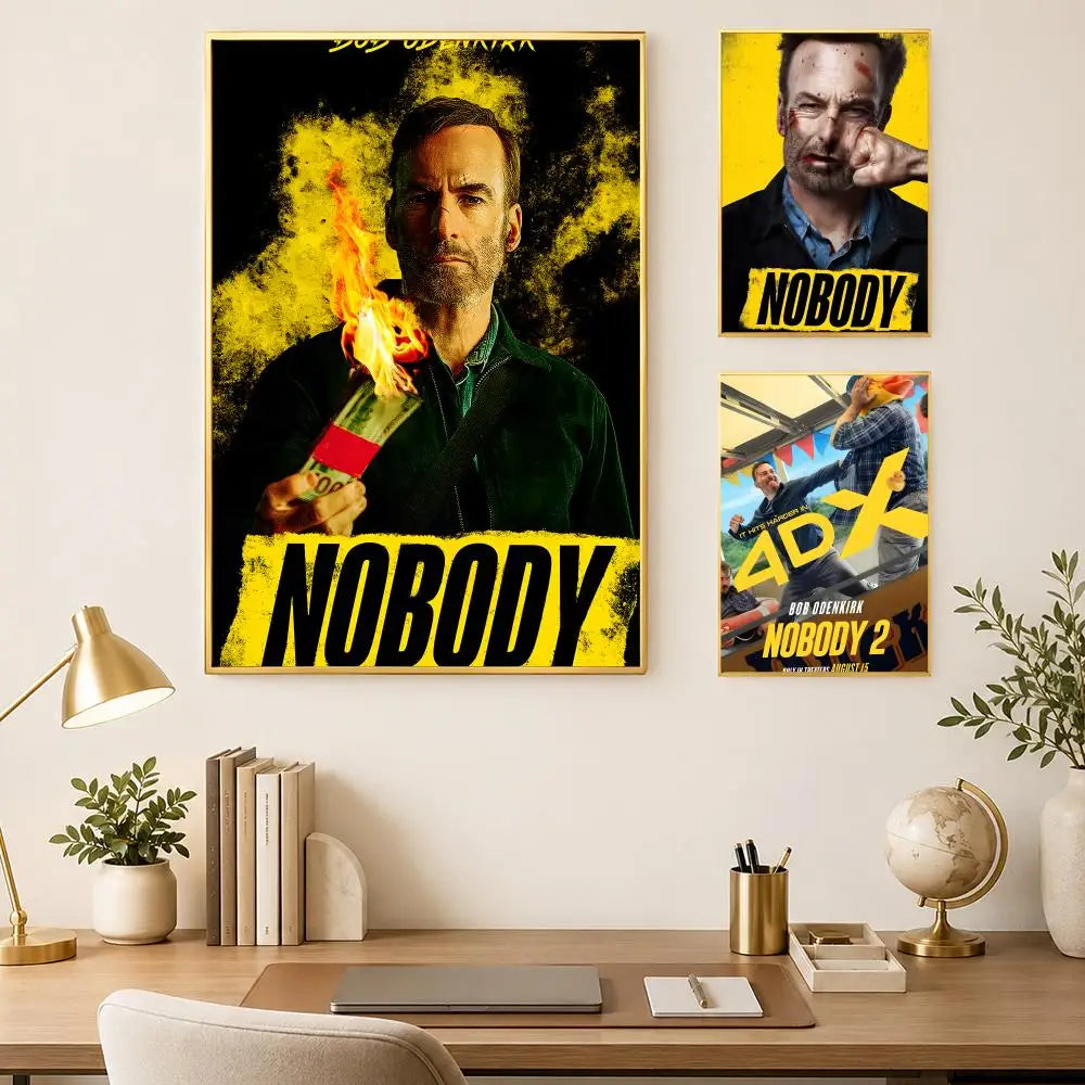 Game N-Nobody HD PVC Self-Stick Wall Art Poster | Waterproof Wall Art Poster Axl