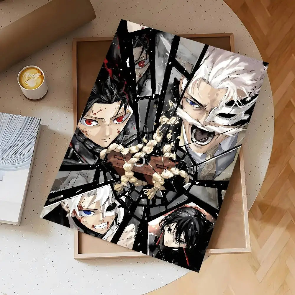 Kagurabachi Anime Poster – Self-Adhesive HD Wall Art Decor Anime Wall Poster Axl z3 30x42cm No Frame