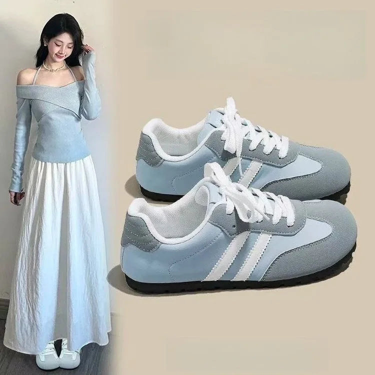 Women's Casual Sneakers – Soft Sole Lace-Up Summer Shoes Women's Casual Sneakers Axl
