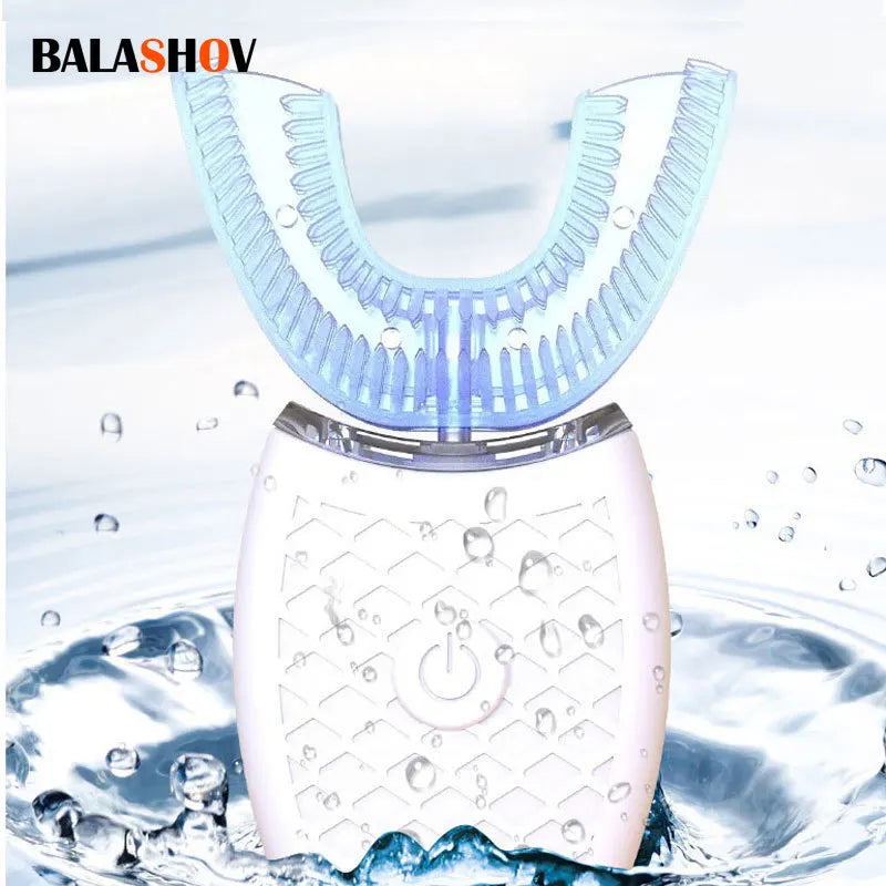 BALASHOV 360° U-Shape Sonic Electric Toothbrush USB Rechargeable Electric Toothbrush Axl