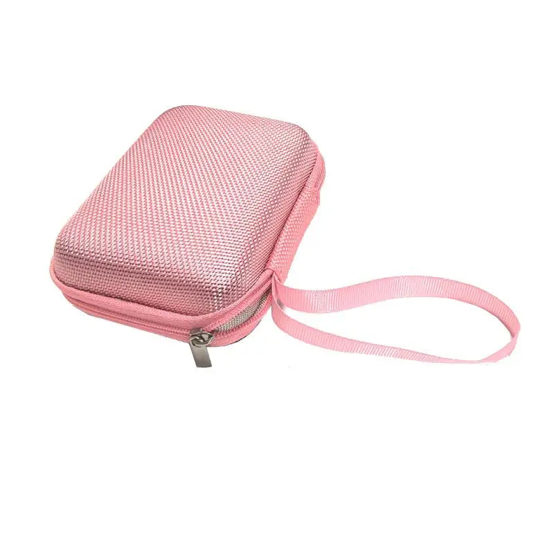 Hard Shell Digital Camera Case – Nylon EVA Travel Storage Bag Camera Storage Case Axl Pink