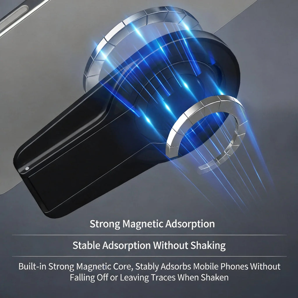 Foldable Dual Magnetic Phone Stand 360° Ring Holder for iPhone Magnetic Phone Stand Axl