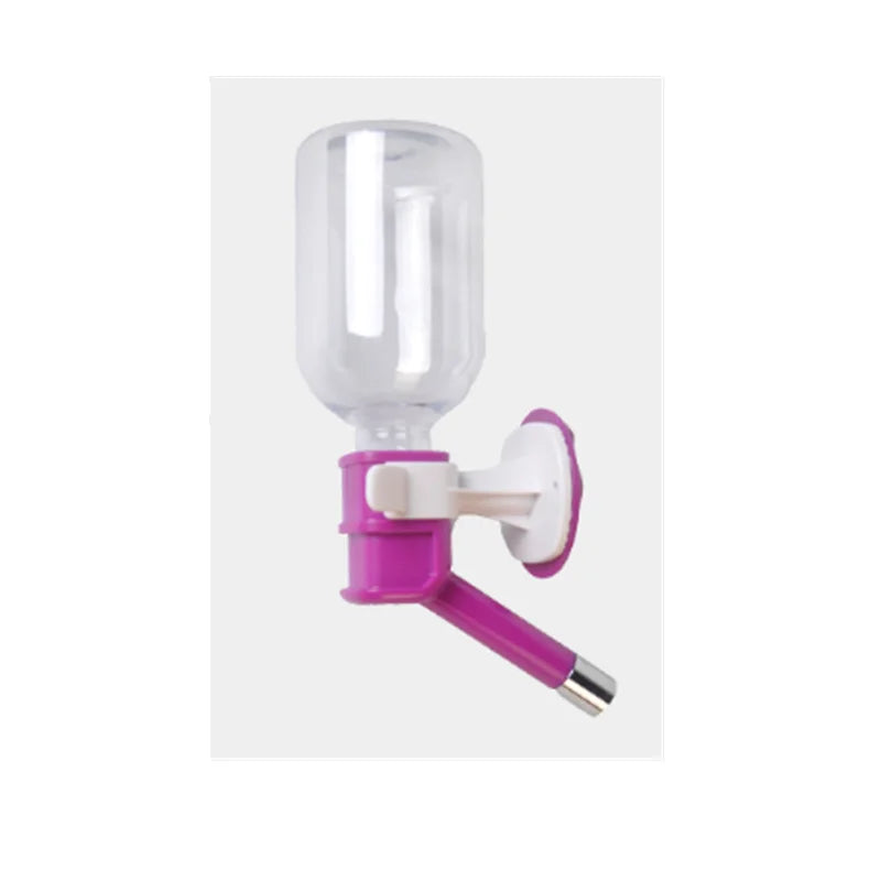 Hanging Automatic Pet Water Bottle Dispenser – Cats & Dogs Pet Water Dispenser Axl purple