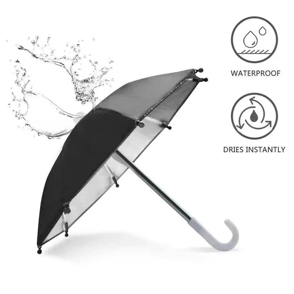Mini Phone Sunshade Umbrella for Bike & Motorcycle Holders Bike Phone Sunshade Axl