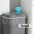 Smart Sensor Auto-Open Trash Can – Hands-Free Waste Bin Sensor Trash Can Axl S Grey