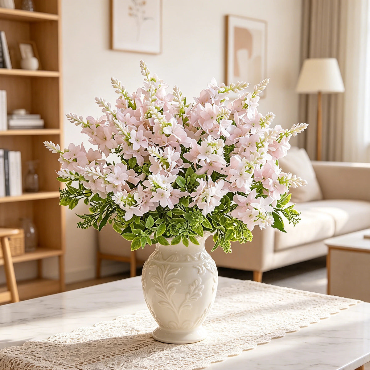 Silk Yucca Gloriosa Artificial Flower Bouquet | Wedding & Home Artificial Flower Bouquet Axl