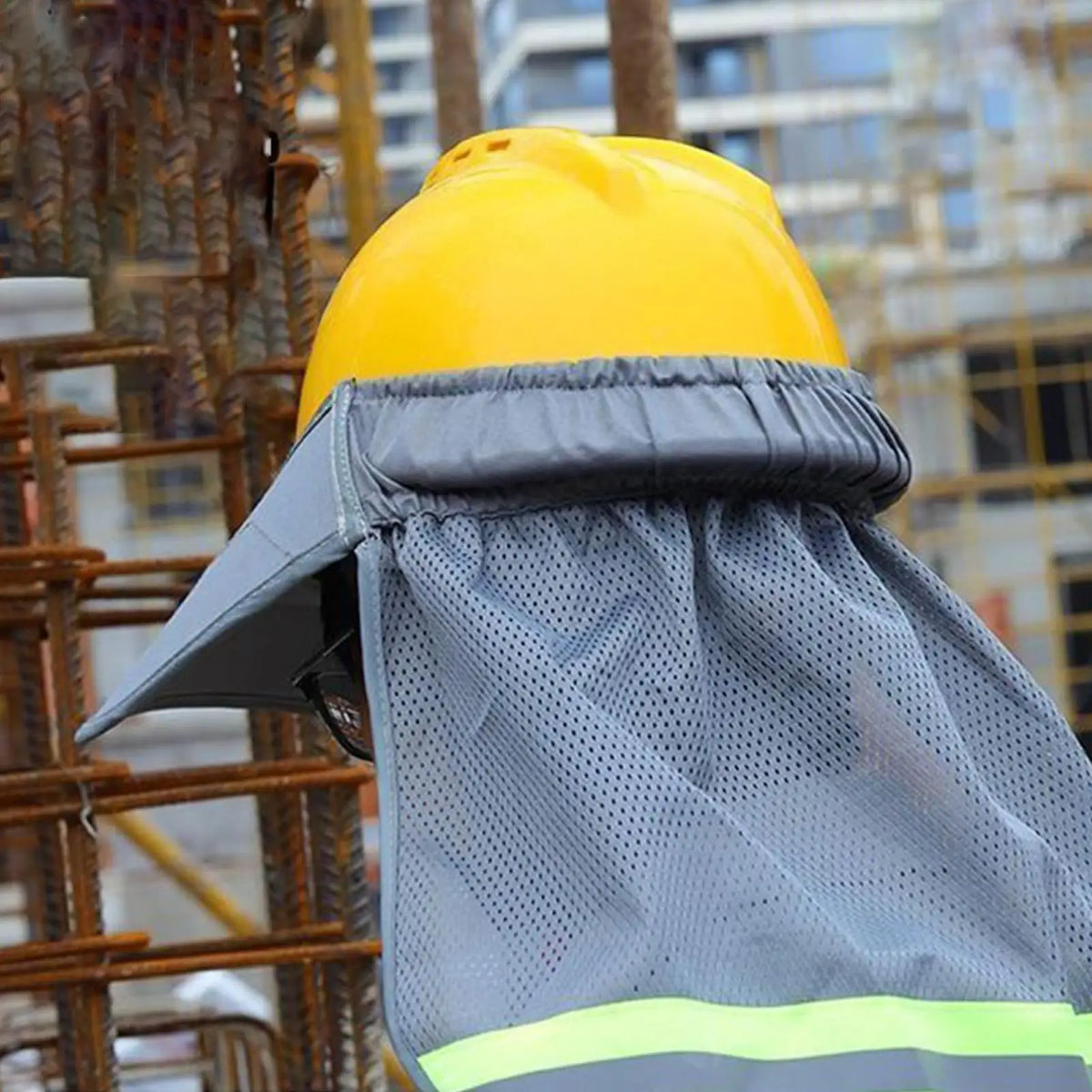 Hard Hat Sun Shade Visor – Reflective Safety Helmet Cover Safety Helmet Visor Axl