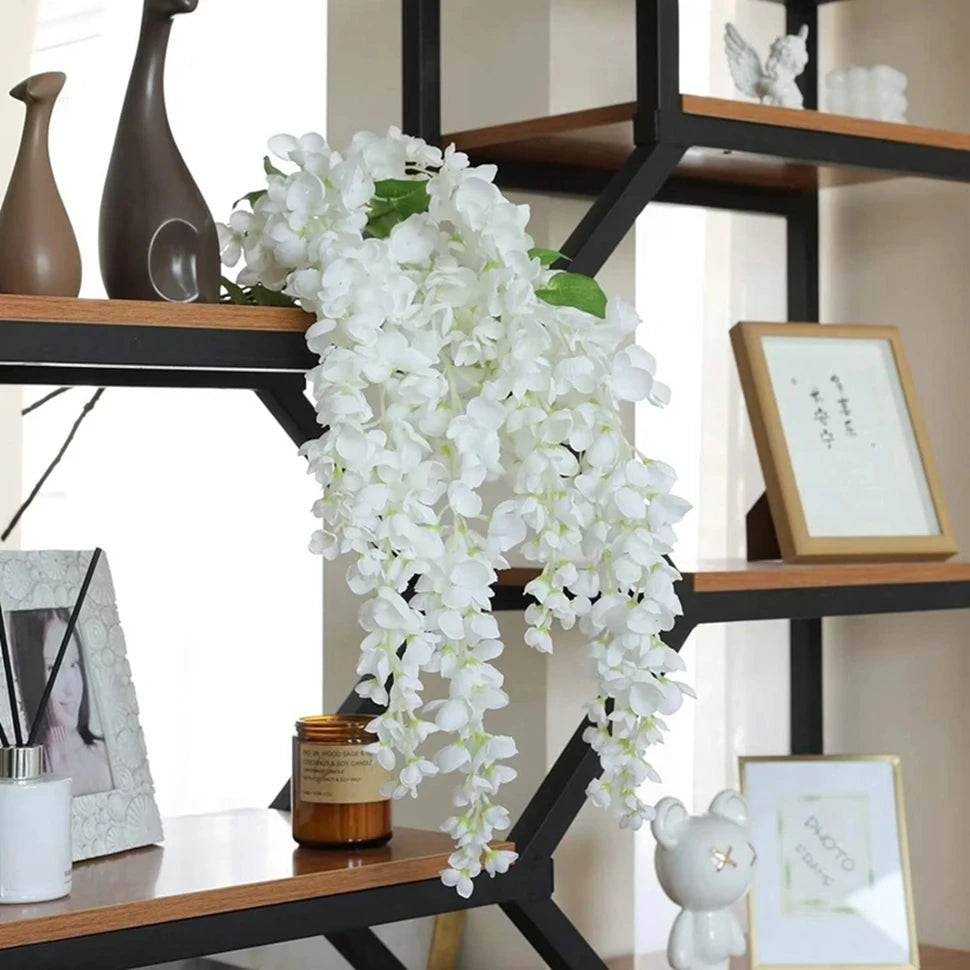 Artificial Silk Orchid Garland – Wedding & Home Wall Decor Artificial Flower Garland Axl