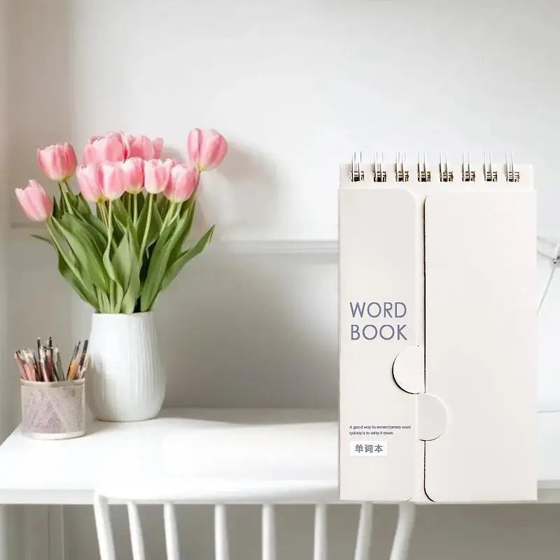 Portable Spiral Vocabulary Notepad | Pocket Shorthand Notebook Spiral Notepad Axl