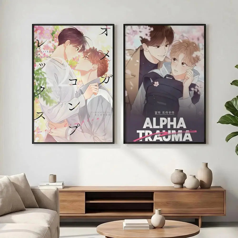 Comic Anime HD Art Poster – Waterproof Sticky Wall Decor Wall Art Poster Axl