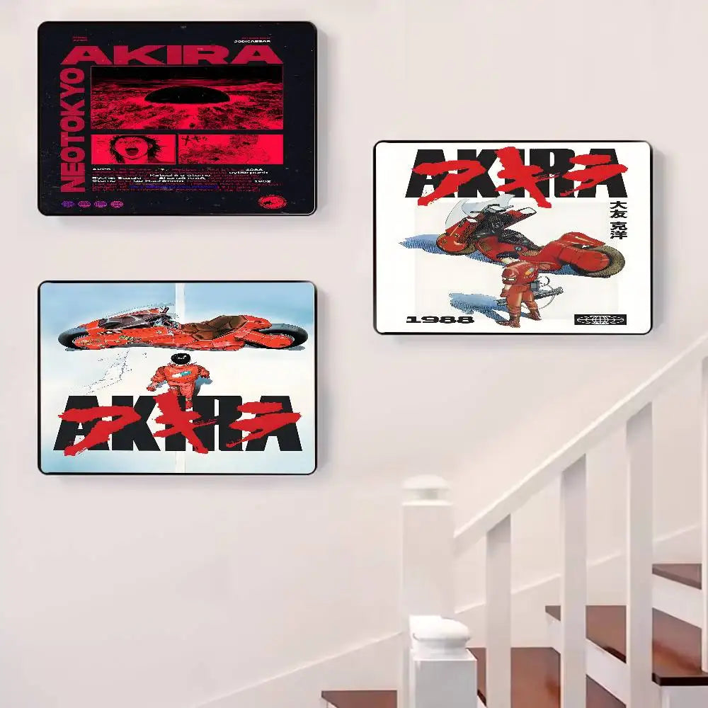 Classic Akira Anime Poster – HD Self-Adhesive Waterproof Wall Art Anime Wall Poster Axl