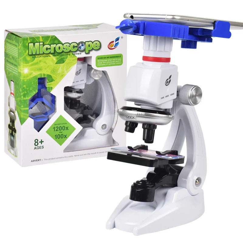 Kids' Biology Microscope Lab Science Kit – STEM Gift for Children Kids Science Kit Axl