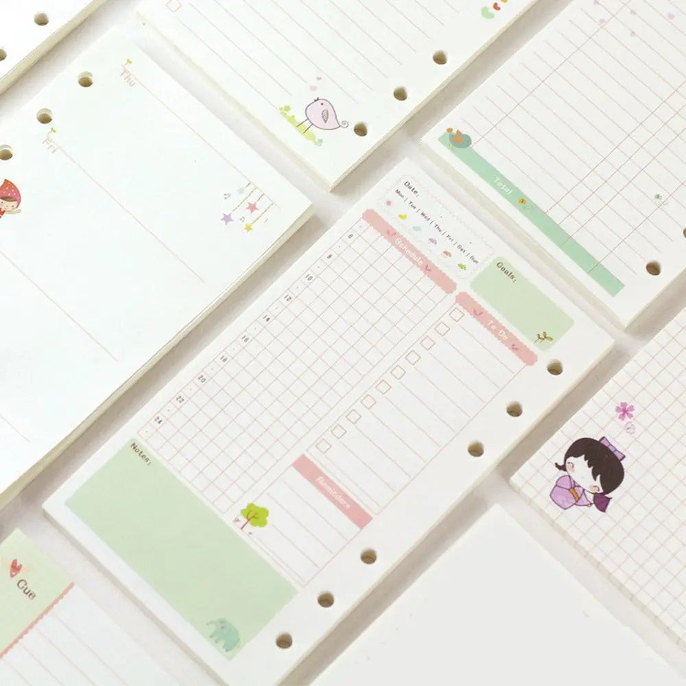 A5 & A6 Planner Refill Paper – Loose Leaf To-Do List Sheets Planner Refill Paper Axl