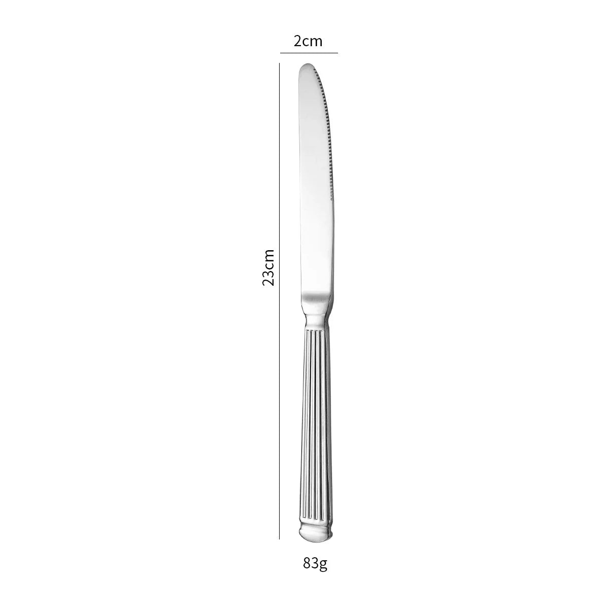 Rome Column 304 Stainless Steel Cutlery Set – Knife, Fork & Spoon Flatware Cutlery Set Axl A China Mainland