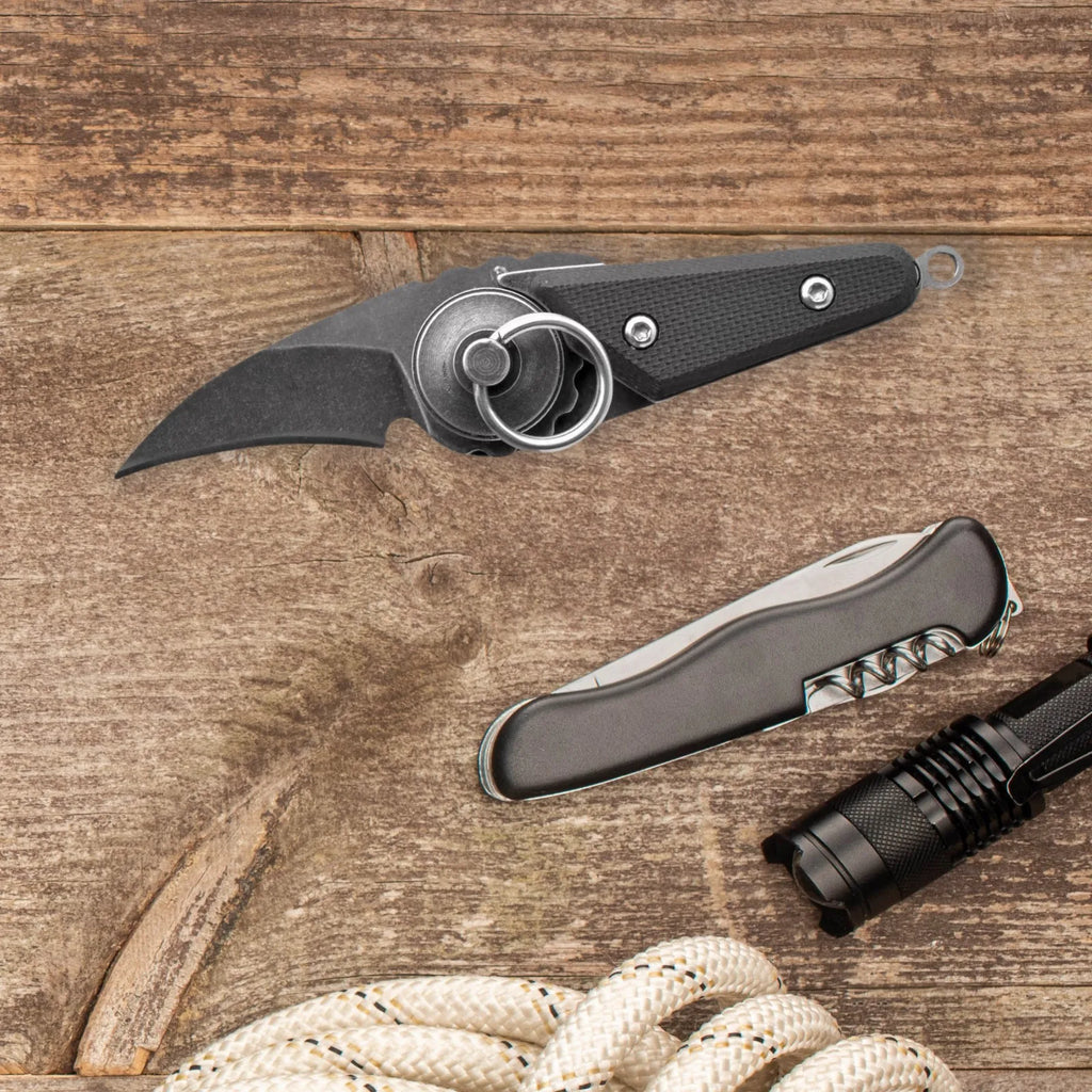 G10 Folding Pocket Knife – Ball Bearing Stainless Steel Blade Folding Pocket Knife Axl