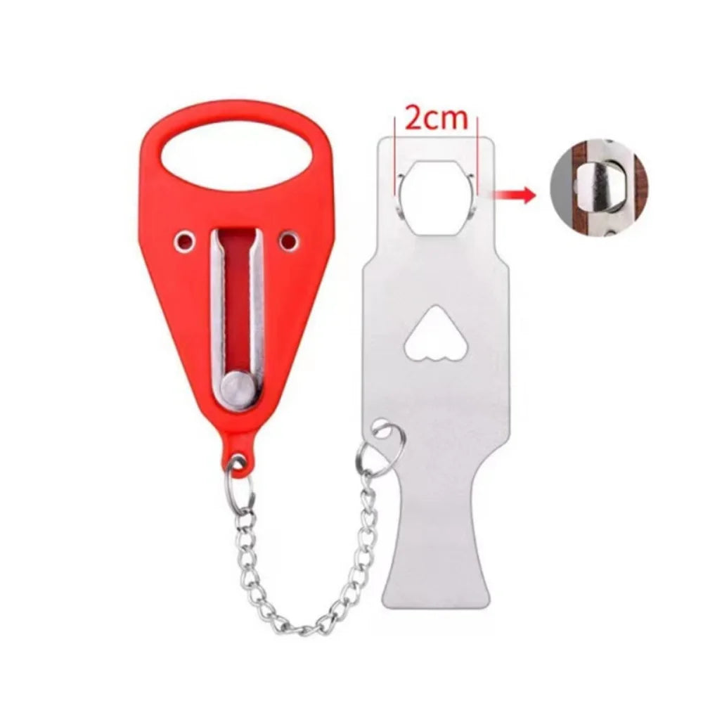 Portable Door Security Lock Latch – Travel, Hotel & Home Portable Door Lock Axl