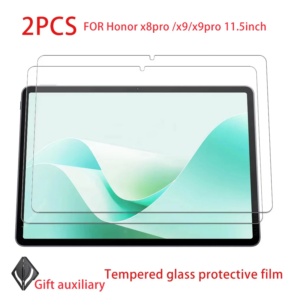 2-Pack Tempered Glass Screen Protector for Honor X9 / X9 Pro 11.5" Tablet Screen Protector Axl 2PCS Honor X9 11.5