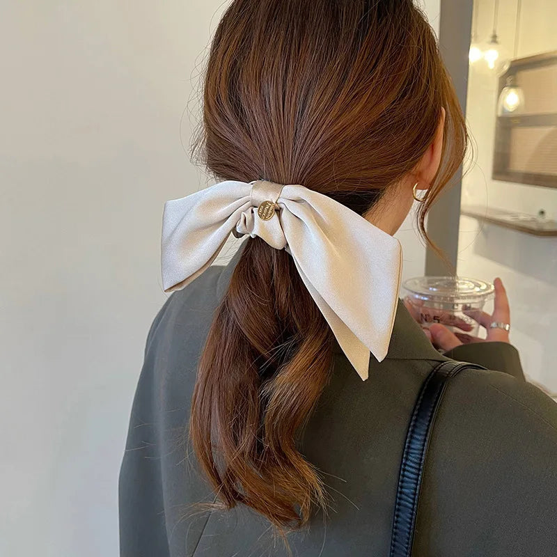 Bow Hair Band for Women – Ribbon Hair Rope Accessory Bow Hair Band Axl