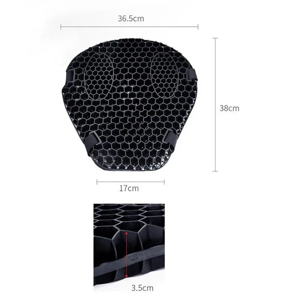 Gel Honeycomb Motorcycle Seat Cushion – Universal Fit Motorcycle Seat Cushion Axl