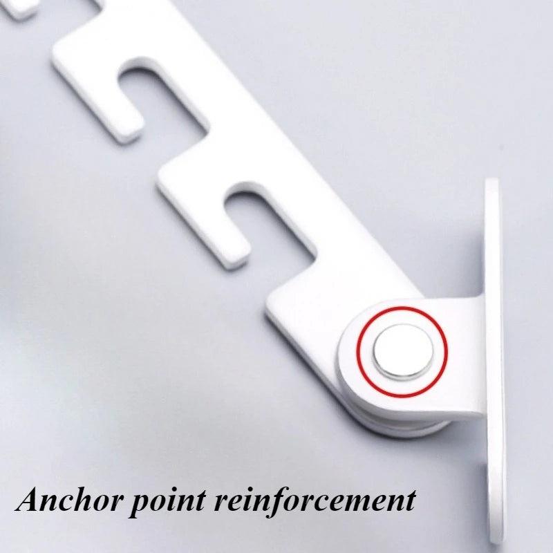 Adjustable Window Limiter Wind Brace – Carbon Steel Stopper Window Safety Hardware Axl