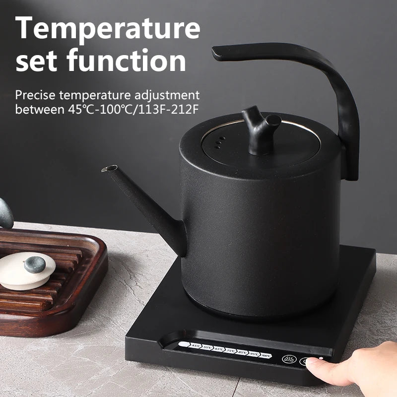 BALASHOV Gooseneck Electric Kettle 1000ml – 7-Temp Control Gooseneck Electric Kettle Axl