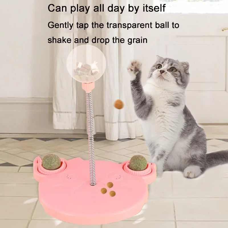 Interactive Treat Dispensing Ball – Slow Feeder for Cats & Dogs Pet Treat Toy Ball Axl