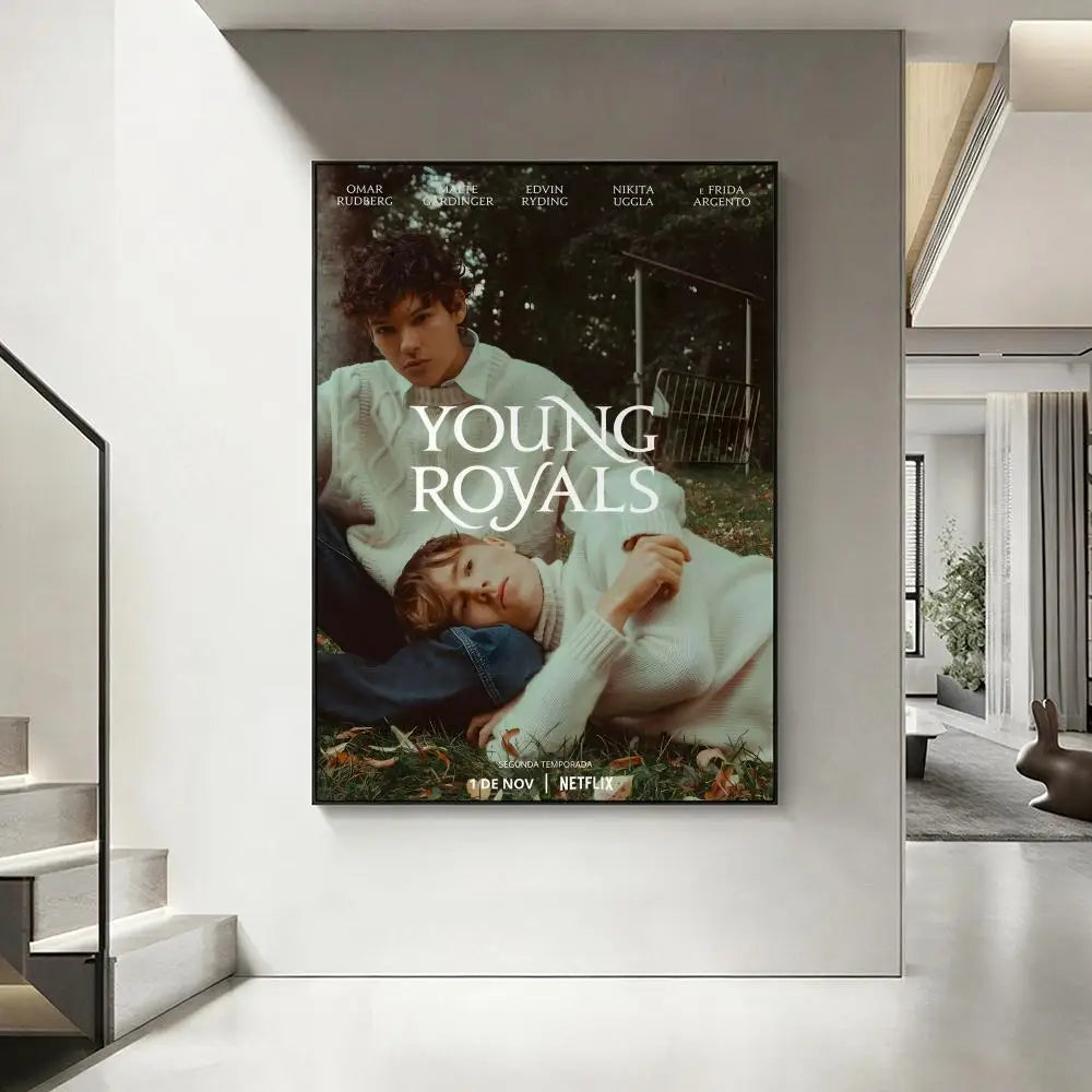 Young Royals TV Show Poster – HD Waterproof Wall Art Decor Wall Art Poster Axl White9 21X30cmNoframe