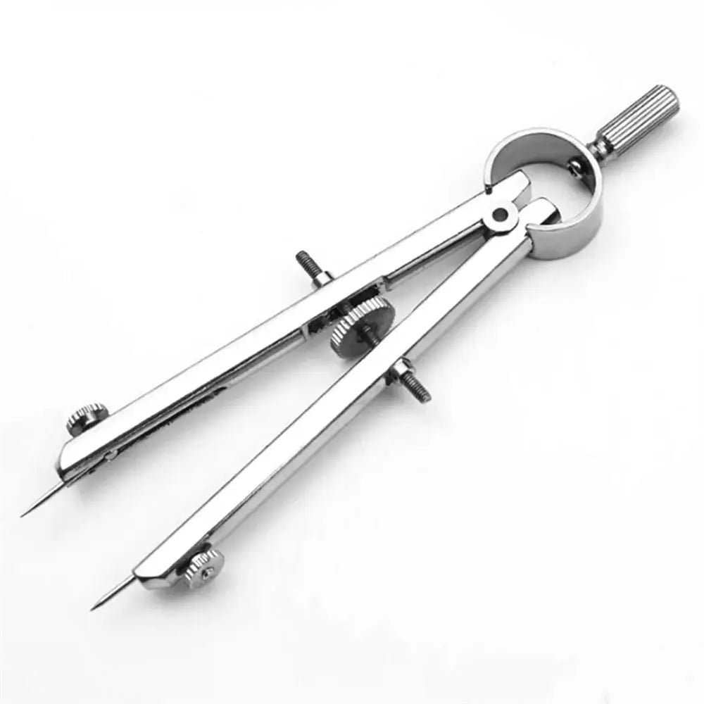 Metal Spring Bow Math Compass with Lock | Geometry Drawing Tool Geometry Drawing Compass Axl