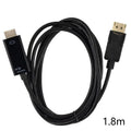 4K DisplayPort to HDMI Adapter Cable – DP to HDMI Converter Display Adapter Cable Axl black-1pcs