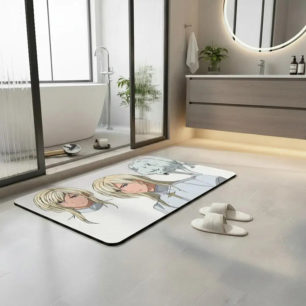 Diatomite Bath Mat – Quick Dry, Absorbent & Non-Slip Diatomite Bath Mat Axl