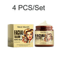 Grass-Fed Beef Tallow Face Cream – Moisturizing & Firming Face Moisturizer Cream Axl 4 PCS