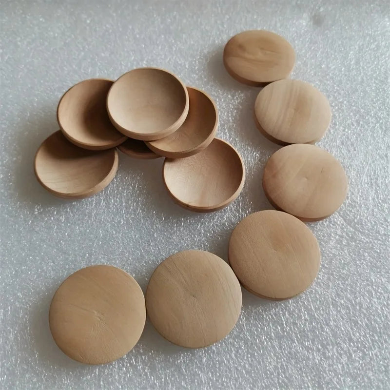30 Pcs Wooden Landscape Ornament Discs – Natural Wood DIY Decor Wood Craft Discs Axl