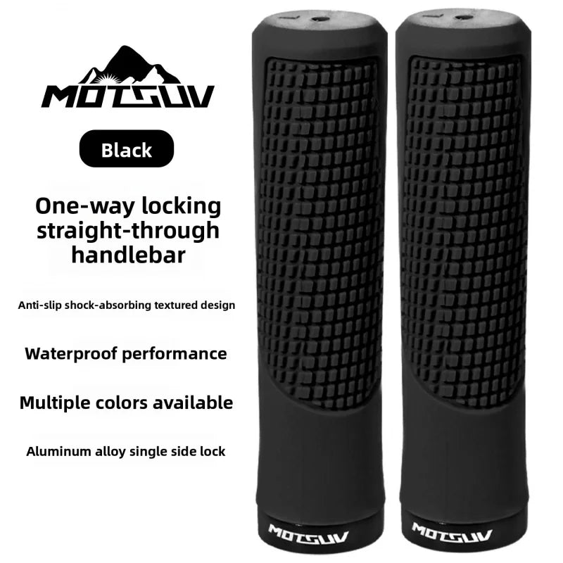 Lock-On Bike Grips – Anti-Slip MTB & Folding Handlebar Grips Bike Handlebar Grips Axl